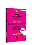 2022 KPSS Lisans Genel Yetenek Geometri ve Sayısal Mantık Kısa ve Öz Ders Notları