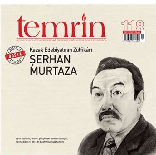 Temrin Aylık Edebiyat Dergisi Sayı:118 Ağustos 2021