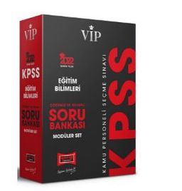 2022 VİP KPSS Eğitim Bilimleri Çözümlü ve Cevaplı Soru Bankası Modüler Set
