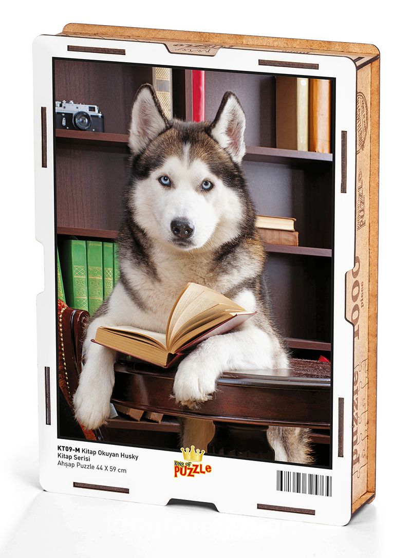 Kitap Okuyan Husky Ahsap Puzzle 1000 Parca Kt09 M Kitapyurdu Com