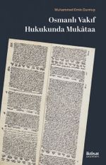 Osmanlı Vakıf Hukukunda Mukataa
