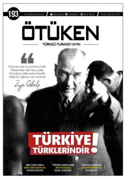 Ötüken Dergisi 193. Sayı Temmuz-Ağustos 2021