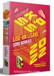 2022 KPSS Lise Ön Lisans Tamamı Çözümlü Tüm Dersler Soru - Ramazan Yetgin