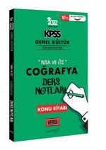2022 KPSS Genel Kültür Kısa ve Öz Coğrafya Ders Notları Konu Kitabı