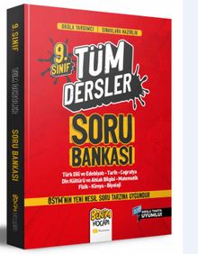 9.Sınıf Tüm Dersler Soru Bankası 2022