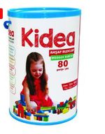 Ahşap Renkli Blok 80 Parça (509106)