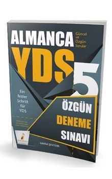 YDS Almanca Özgün 5 Deneme Sınavı - Rahim  Şentürk