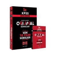 2022 KPSS Eğitim Bilimleri Fasikül Fasikül Orijinal Sorular Tamamı Çözümlü Son 10 Yılın Çıkmış Soruları - Kolektif