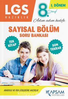 2022 LGS Sayısal Bölüm Soru Bankası (1. Dönem) - Kolektif