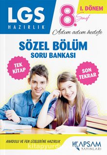 2022 LGS Sözel Bölüm Soru Bankası (1. Dönem) - Kolektif
