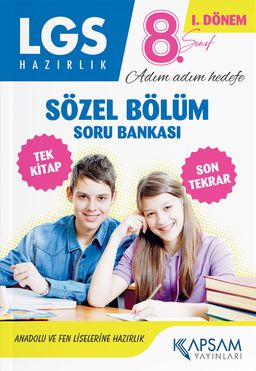 2022 LGS Sözel Bölüm Soru Bankası (1. Dönem)