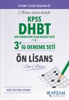2022 KPSS DHBT Ön Lisans 3’lü Deneme Seti