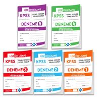 2022 KPSS Lise Önlisans Genel Yetenek Genel Kültür 5’li Deneme Paketi