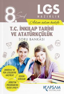 2022 LGS T. C. İnkılap Tarihi ve Atatürkçülük Soru Bankası - Kolektif