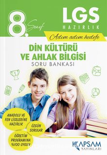 2022 LGS Din Kültürü ve Ahlak Bilgisi Soru Bankası - Kolektif