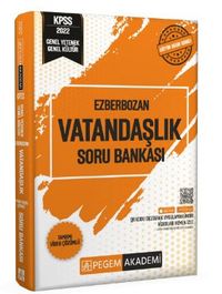 2022 Genel Yetenek Genel Kültür Ezberbozan Vatandaşlık Soru Bankası