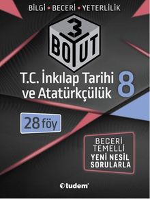 8.Sınıf 3 Boyut T.C. İnkılap Tarihi ve Atatürkçülük