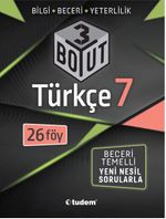 7.Sınıf Türkçe 3 Boyut