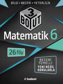 6.Sınıf Matematik 3 Boyut Föy