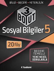5.Sınıf Sosyal Bilgiler 3 Boyut