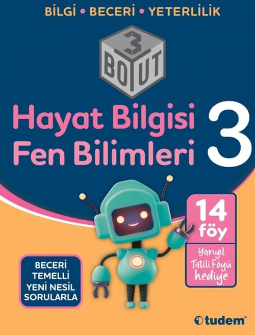 3.Sınıf Hayat Bilgisi + Fen Bilimleri 3 Boyut