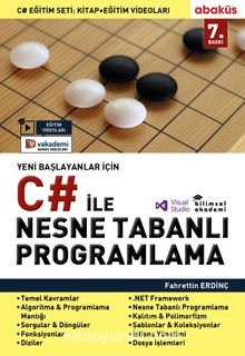 Yeni Başlayanlar C# ile Nesne Tabanlı Programlama - Fahrettin Erdinç