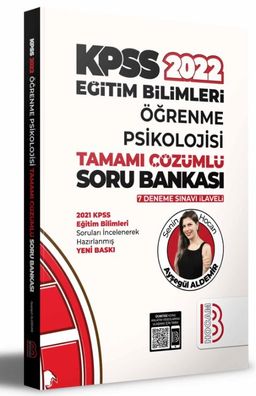 2022 KPSS Eğitim Bilimleri Öğrenme Psikolojisi Tamamı Çözümlü Soru Bankası (7 Deneme İlaveli) 