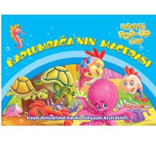 Kaplumbağa'nın Macerası – Hareketli Pop-Up Kitap