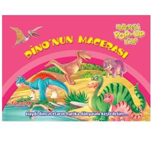 Dino'nun Macerası – Hareketli Pop-Up Kitap
