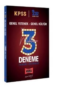 2022 KPSS GY GK Tamamı Çözümlü Muhteşem 3 Deneme - Kolektif