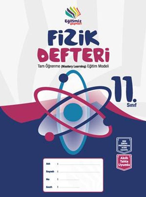11. Sınıf Fizik Defteri