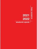 2021-2022 Akademik Ajanda Kırmızı
