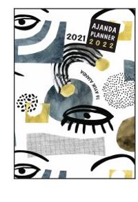 16 Aylık Ajanda 2021-2022 Blue