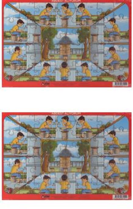 Abdest Alıyorum Ahşap Puzzle