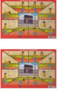 Namaz Kılıyorum (Erkek) -Ahşap Puzzle