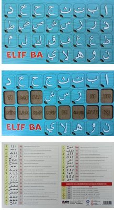 Elifba Ahşap Puzzle