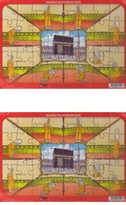 Namaz Kılıyorum (Kız ) – Ahşap Puzzle