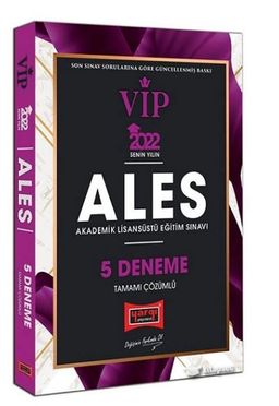 2022 ALES VIP 5 Deneme Çözümlü 