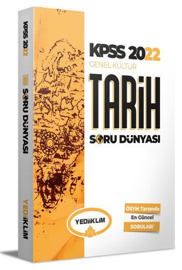 2022 KPSS Genel Kültür Tarih Soru Dünyası