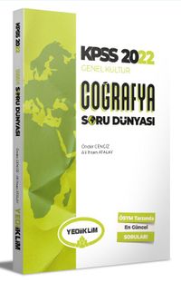 2022 KPSS Genel Kültür Coğrafya Soru Dünyası
