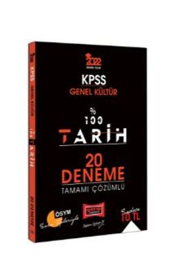 2022 KPSS Genel Kültür %100 Tarih Tamamı Çözümlü 20 Deneme