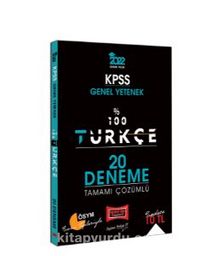 2022 KPSS Genel Yetenek %100 Türkçe Tamamı Çözümlü 20 Deneme - Kolektif