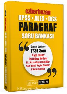 KPSS ALES DGS Ezberbozan Paragraf Soru Bankası - Kolektif