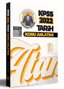 2022 KPSS Tarih Konu Anlatımı - Ramazan Yetgin