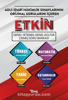 Etkin Genel Yetenek Genel Kültür Çıkmış Soru Bankası - Umut Kerse
