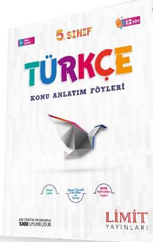 5.Sınıf Türkçe Konu Anlatım Föyleri 12 Föy - Kolektif