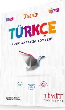 7.Sınıf Türkçe Konu Anlatım Föyleri 12 Föy - Kolektif