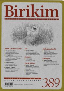 Birikim Aylık Sosyalist Kültür Dergisi Sayı: 389 Eylül 2021