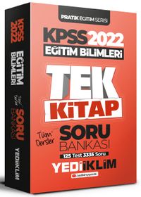 2022 KPSS Pratik Eğitim Serisi Eğitim Bilimleri Tek Kitap Soru Bankası 