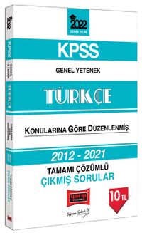 2022 KPSS Genel Yetenek Türkçe Tamamı Çözümlü Çıkmış Sorular